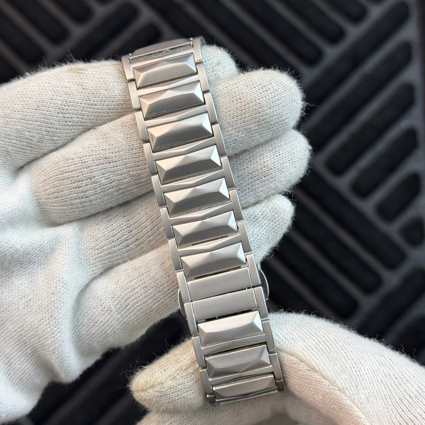 Hublot Classic Fusion Silver with Blue Dial
