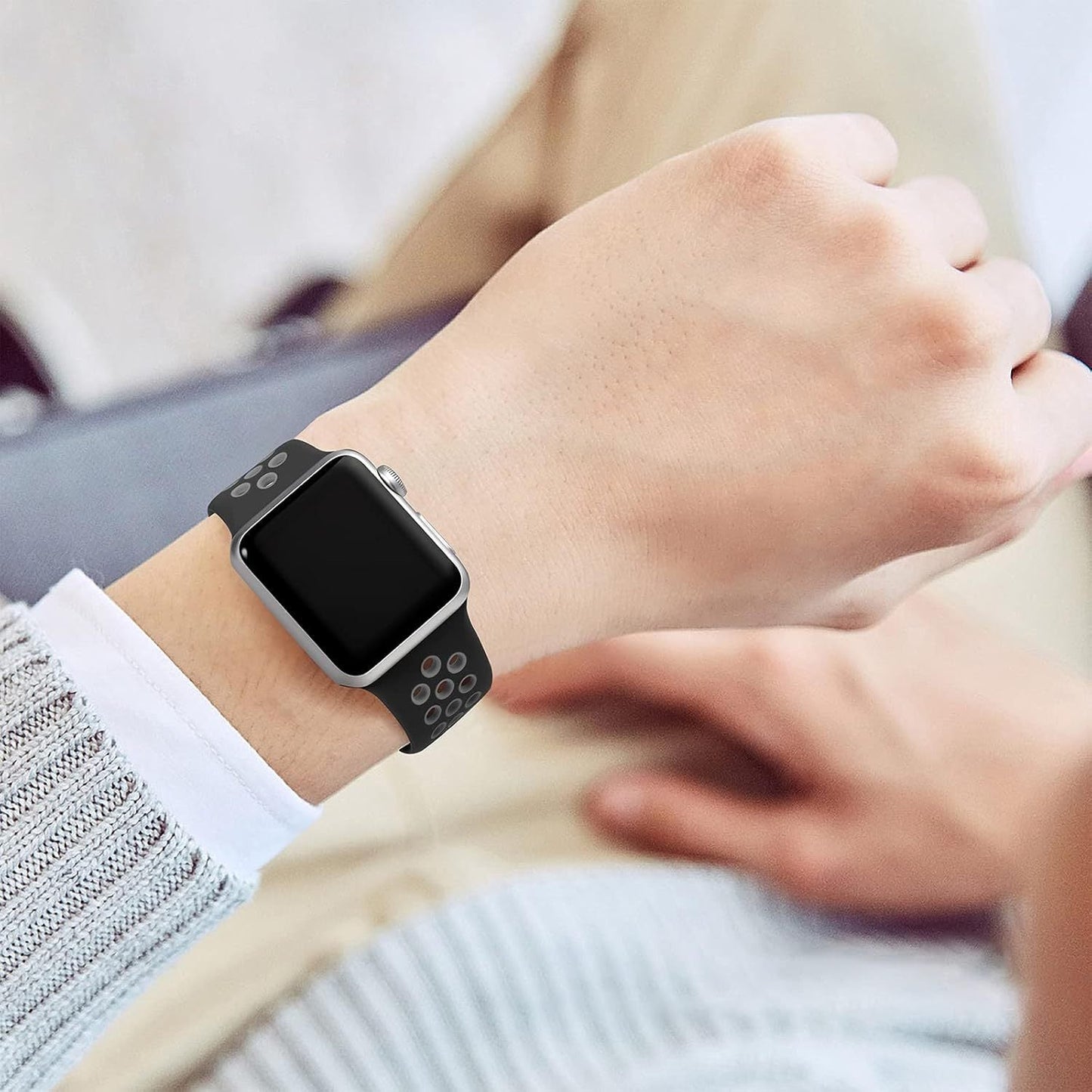1pc Silicone Sport Band for Apple Watch
