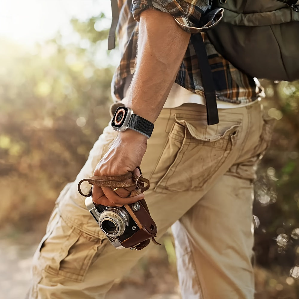 Adjustable Nylon Trail Loop Strap for Apple Watch -