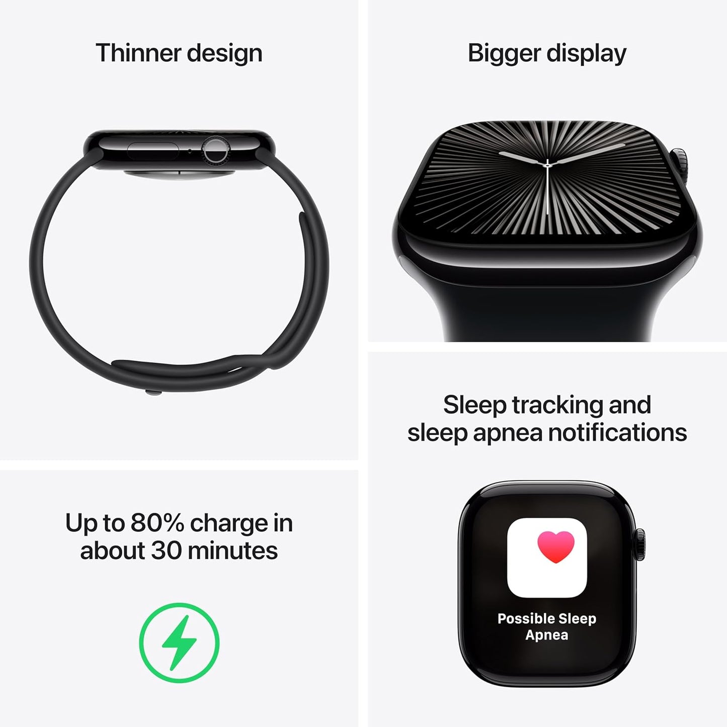 Apple Logo Series 10 Smartwatch