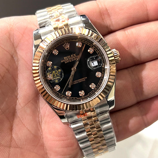 ROLX MASTER PLUS WATCH TWO TONE AUTOMATIC