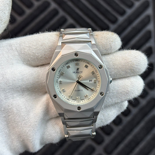 Hublot Classic Fusion Silver with Silver Dial