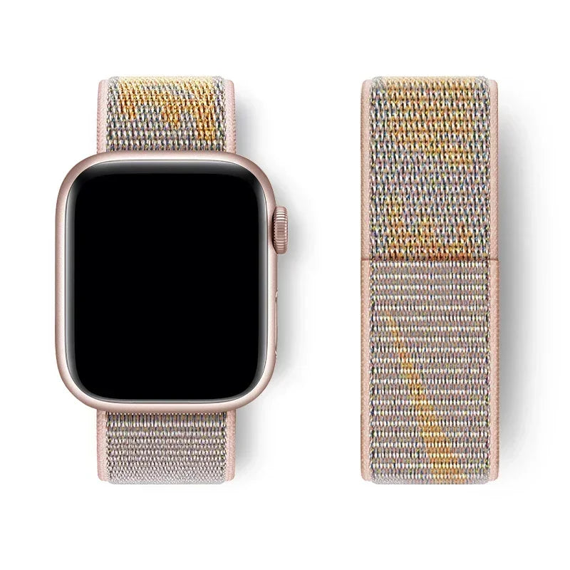 Nylon Strap For Apple Watch Band