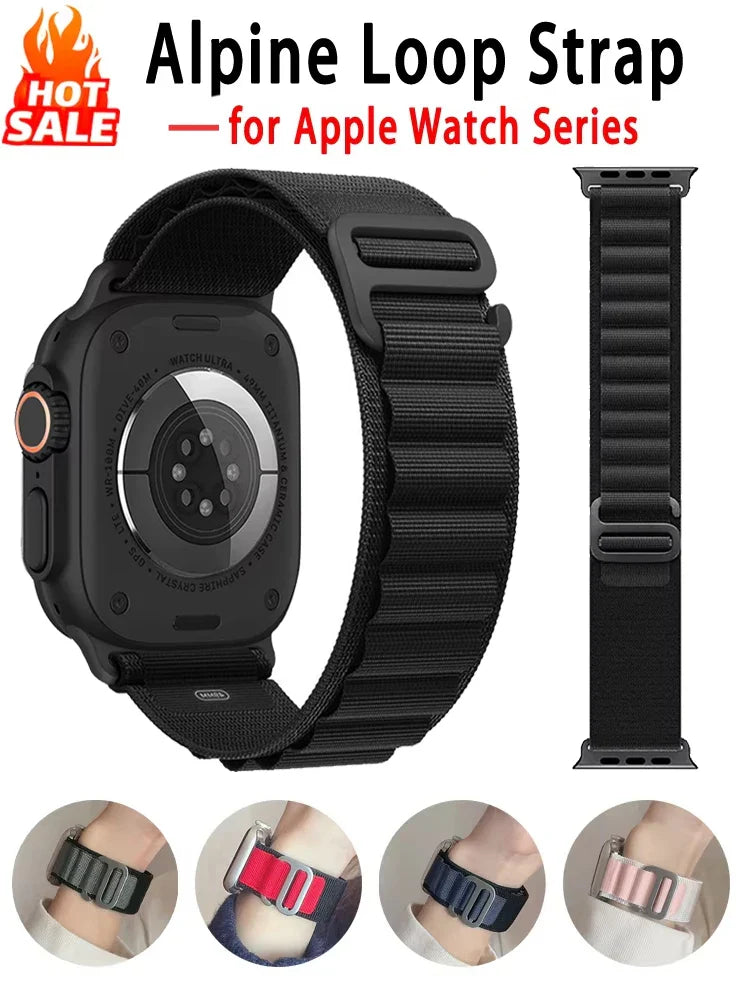 Alpine lus voor Apple Watch ultra 3 2 band