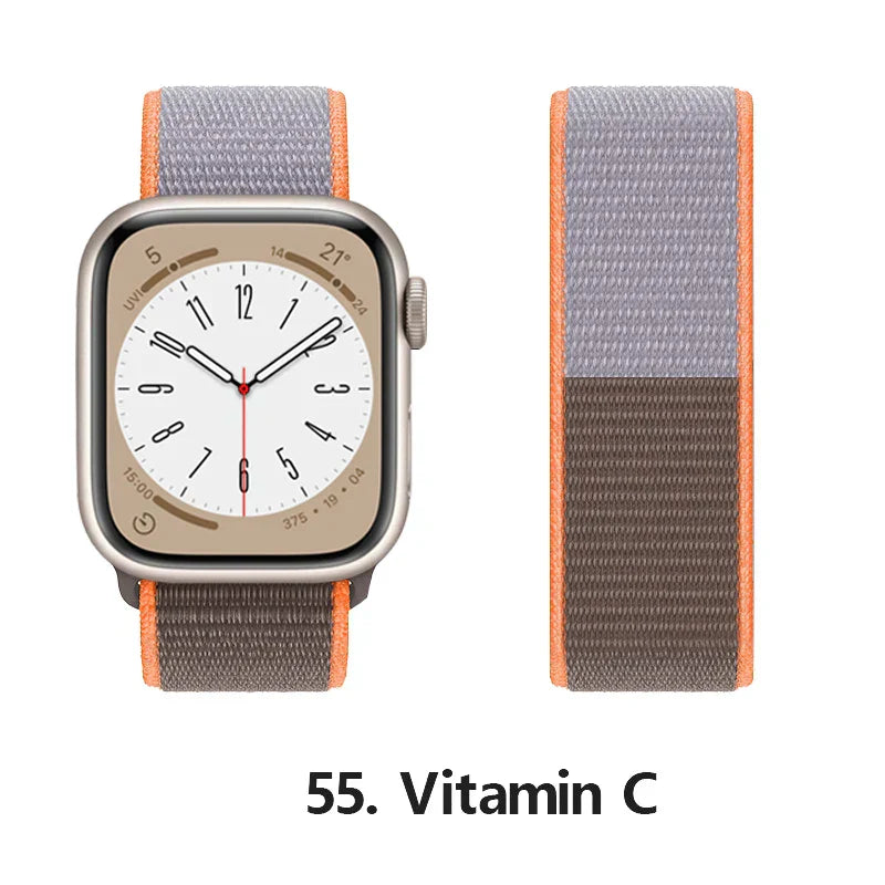 Nylon loop Correa For Apple Watch Band