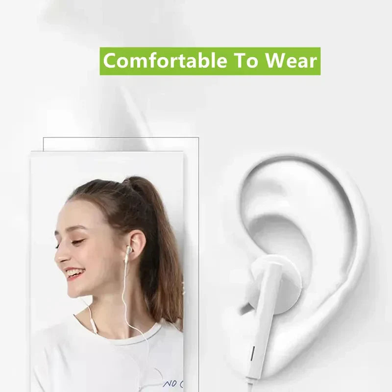 Luxury Wired Lightning Earphones For Apple iPhone