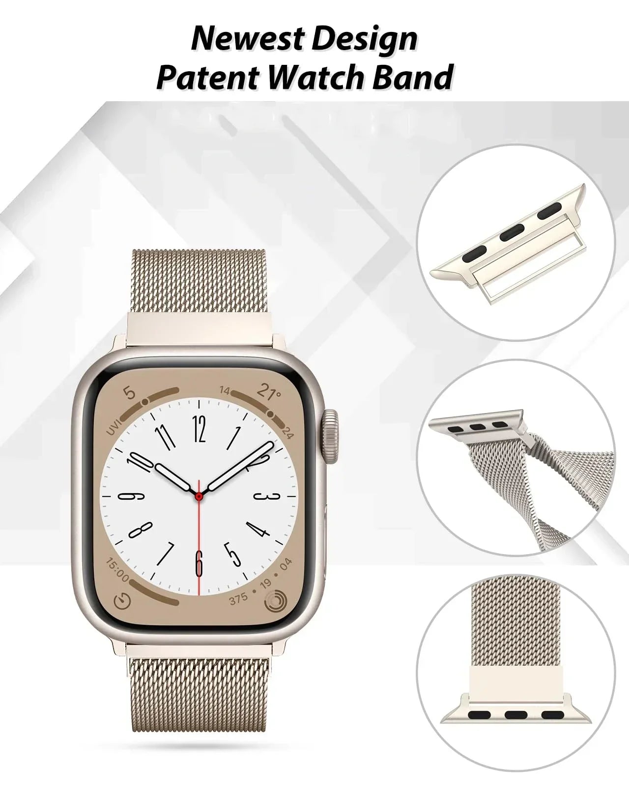 Milanese loop For apple Watch bands