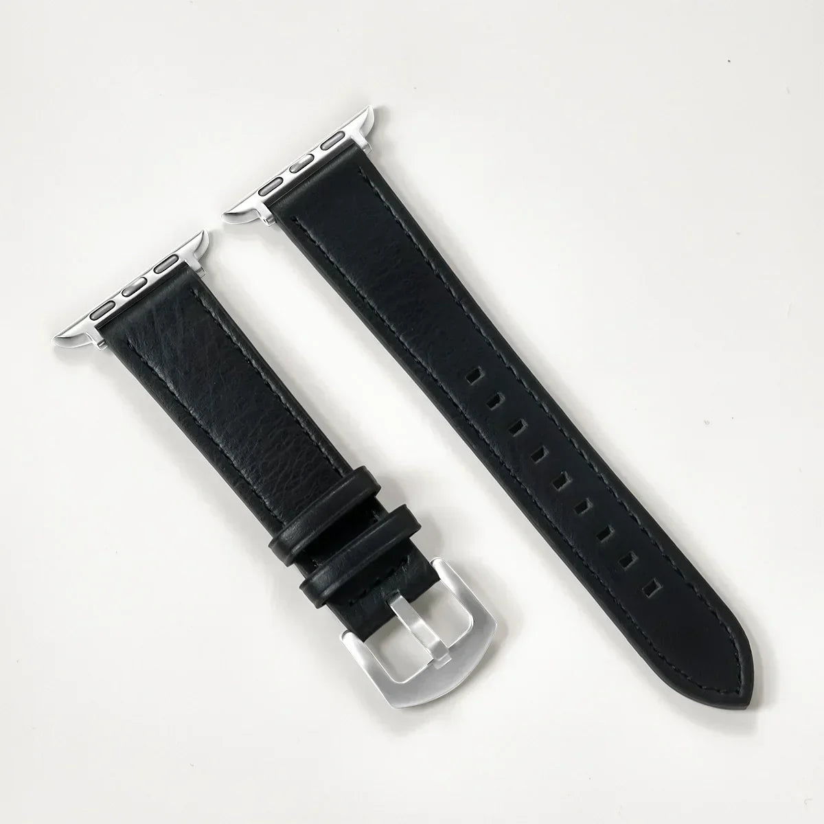 Kalfsleren horlogeband voor Apple Watch-band