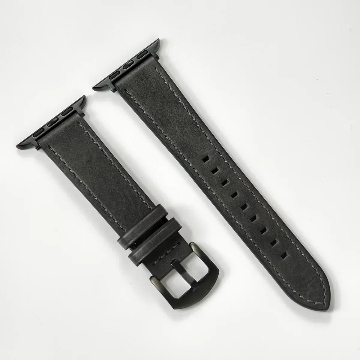 Kalfsleren horlogeband voor Apple Watch-band