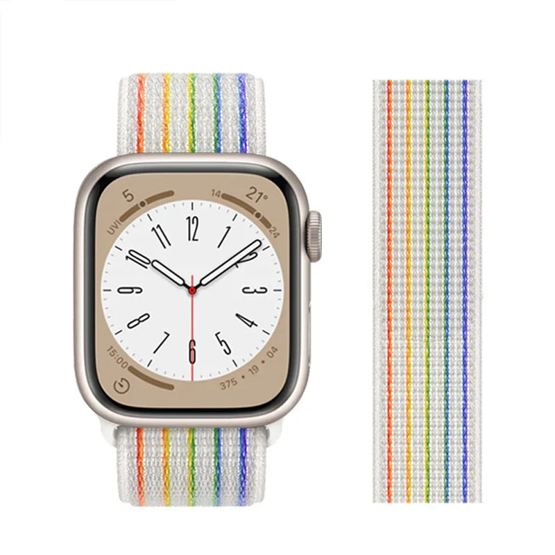 Nylon loop Correa For Apple Watch Band