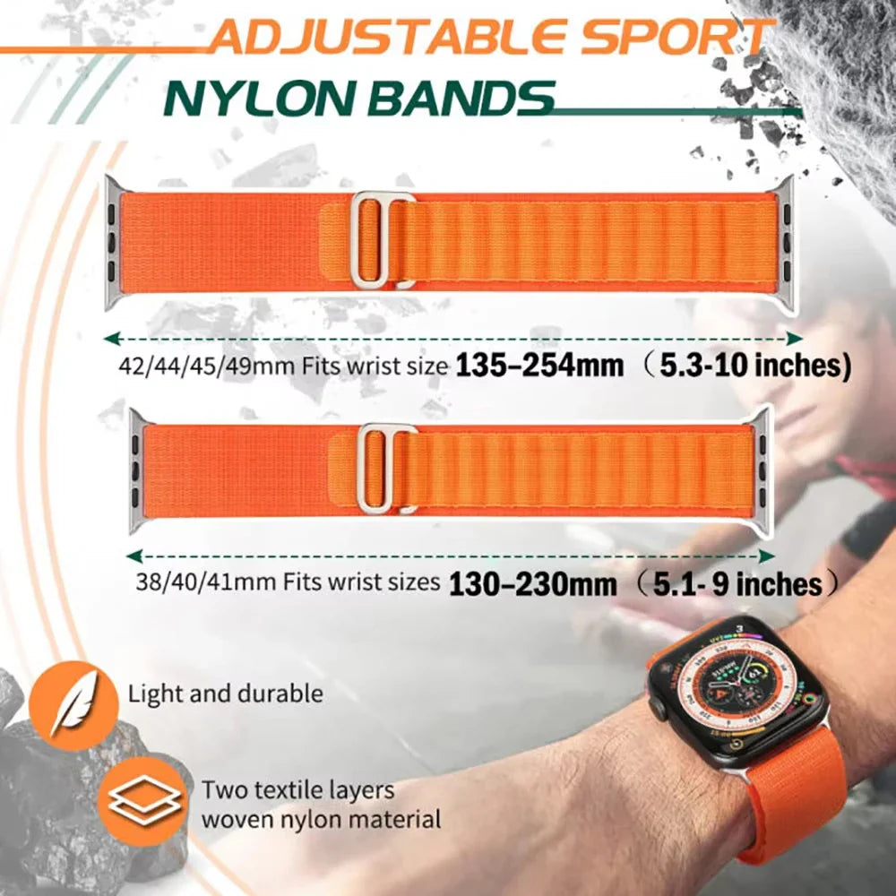 Alpine loop for Apple Watch ultra 3 2 band
