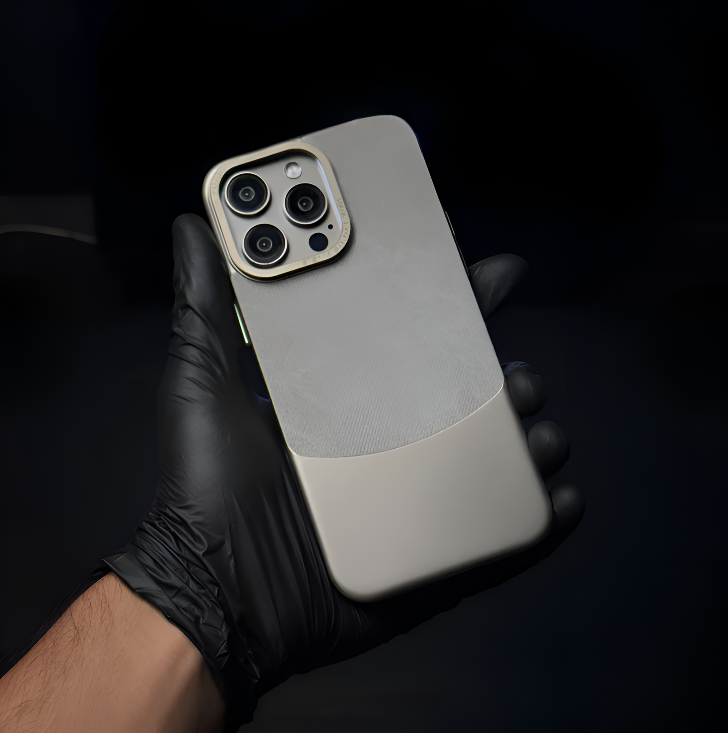 Two Tone Velvet Case Premium Quality
