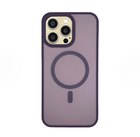 Deep Purple Matt Magsafe Anti-shock case