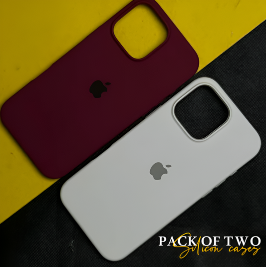 Pack of Two Silicon Cases