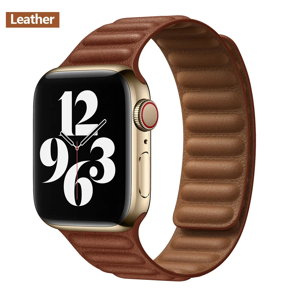 Leather Strap for Apple Watch Band
