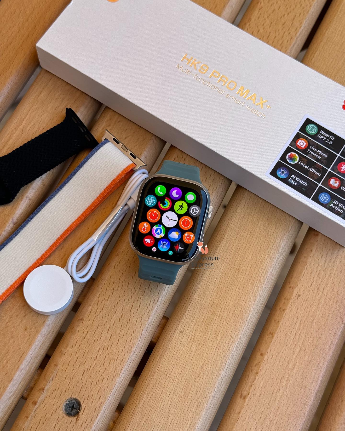 HK10 Pro Max+ Super Amoled Original Smartwatch