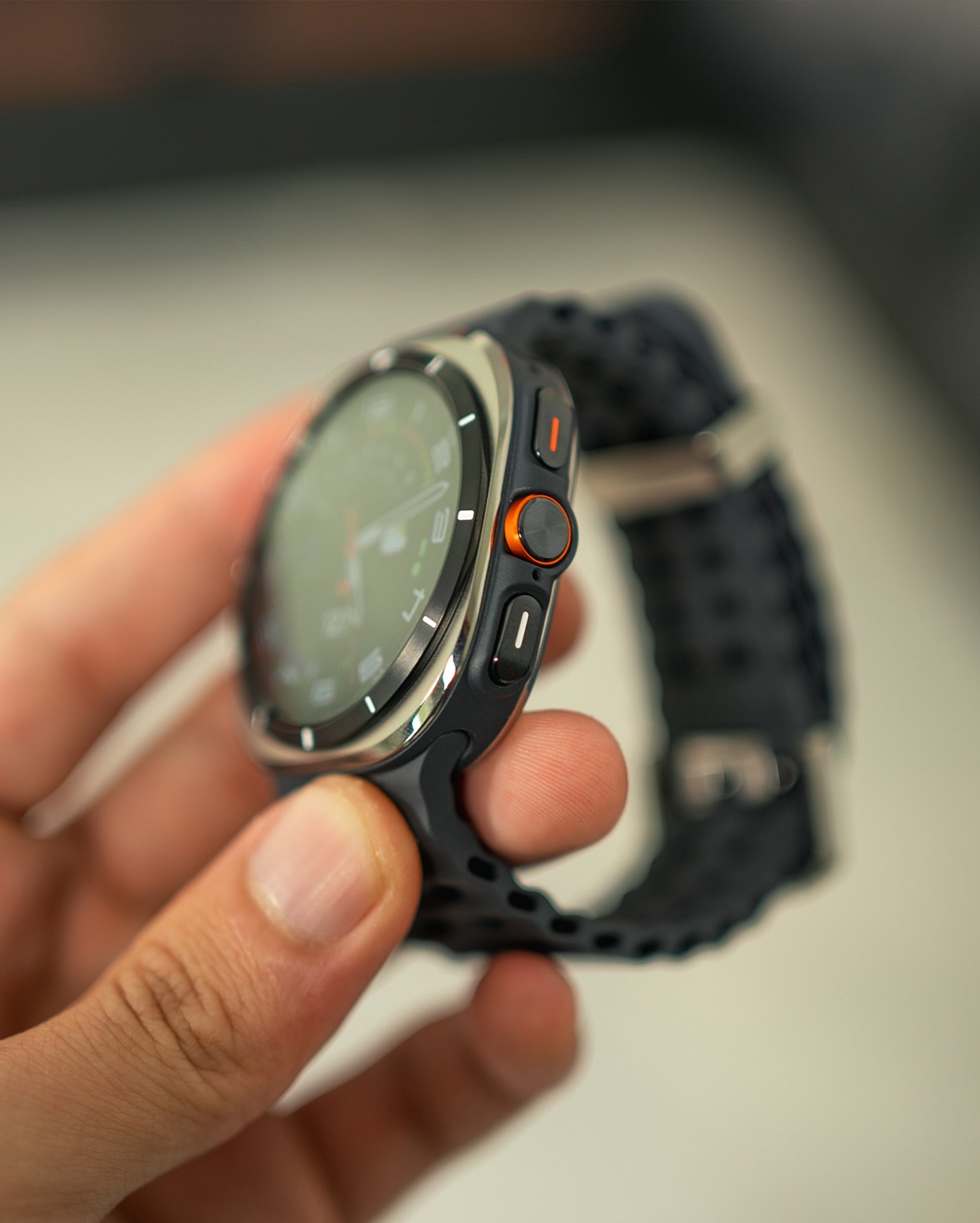Galaxy Watch 7 Ultra Smartwatch (Black Strap)